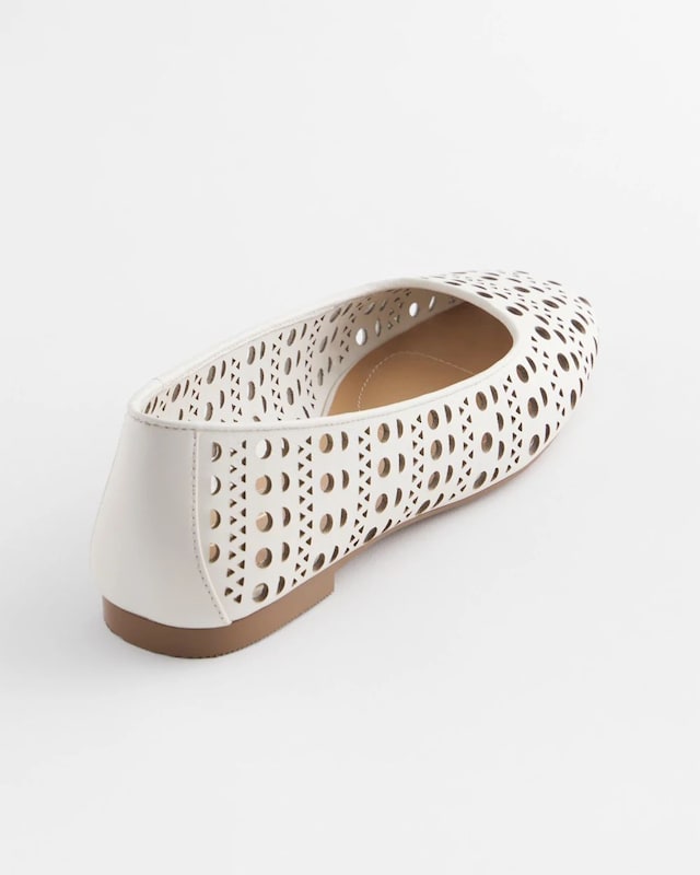 Cutout Ballet Flats - image 3